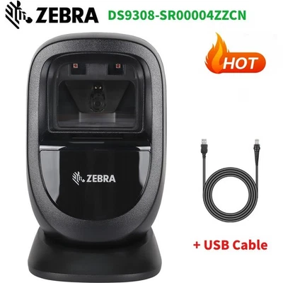 Zebra DS9308-SR00004ZZCN 1D/2D Handheld Barcode Scanner Reader With USB Cable - Image 1 of 4