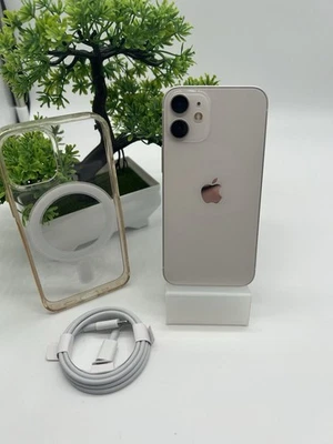 📱 Apple iPhone 12 Mini 64GB Bianco – Condizioni Eccellenti – Cover + Cavo - Immagine 1 di 4