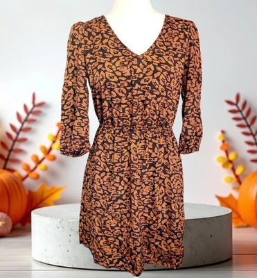 Vestido BeBop naranja y negro talla M Foto 1 de 4