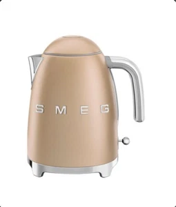 SMEG Kettle Champagne gold Matte KLF03CHMJP 1200W 100V Italy Brand new unused - Picture 1 of 7