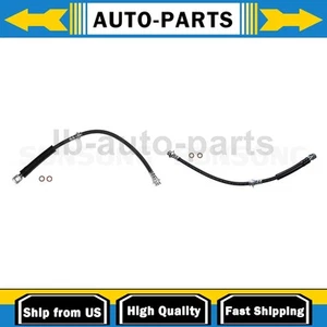 2X Front Brake Line Hose Sunsong For For Chevrolet Camaro 1984 1985 1986 1987 - Picture 1 of 10
