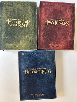 The Lord of the Rings Trilogy Special Extended Edition 12 DVD set Foto 1 de 4