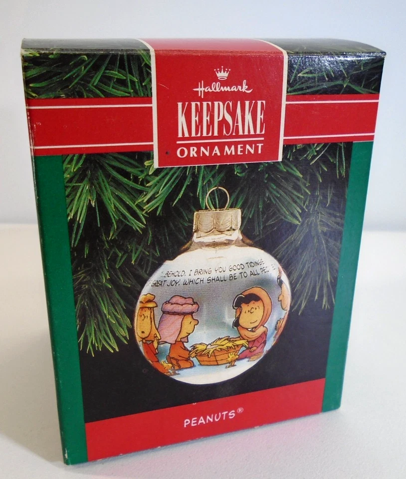 1992 Hallmark Collector's Series Ornament BETSEY CLARK Glass Ball Home for