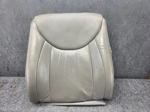 03-06 LEXUS LS430 OEM FRONT RIGHT SEAT CUSHION UPPER TOP BACK COVER GRAY (LA10) - Picture 1 of 7