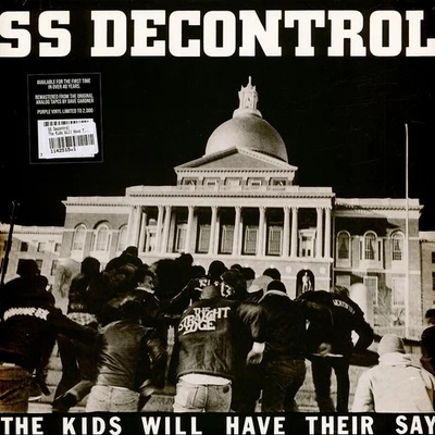 SS Decontrol - The Kids Will Have Their Say Purple Vinyl  (1982 - US - Reissue) - Bild 1 von 2