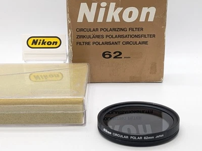 Genuine [MINT in Box] Nikon 62mm Circular Polarizing Filter PL from Japan #31851 - Image 1 of 4