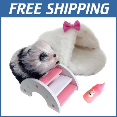 Handmade 5" Silicone Panda with Cute Accessories - Image 1 of 4