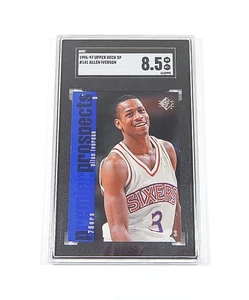 Allen Iverson #141 SGC 8,5 1996-97 Upper Deck SP - Imagen 1 de 2