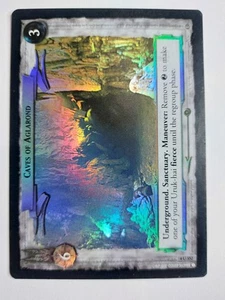 LOTR TCG Two Towers CAVES OF AGLAROND 4U352 FOIL MP - Picture 1 of 1