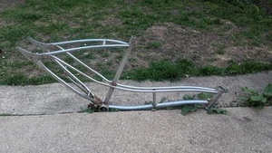 1960s SEARS SPACELINER Low Tube TANK BIKE SPACE AGE MURRAY FLITELINER Chrome - Picture 1 of 10