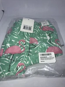 Ingear little boys 3t pink flamingo quick dry swim trunks shorts Beach Suit - Picture 1 of 8