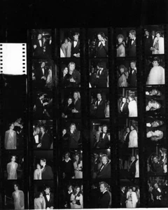 Kontakt Foto Blatt Negativ STEVEN SPIELBERG AMY IRVING CHEVY CHASE TREAT WILLI - Bild 1 von 1