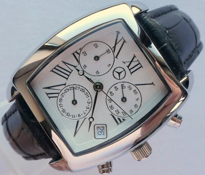 Reloj cronógrafo suizo deportivo accesorio coche clásico Mercedes Benz Motorsport AMG Foto 1 de 4