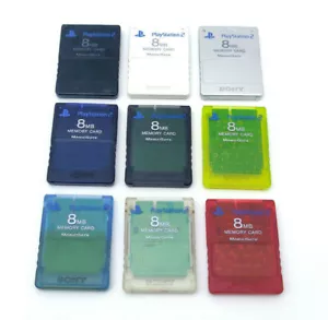 Scheda di memoria Sony Playstation 2 PS2 ufficiale OEM MagicGate 8 MB originale SCPH-10020 - Foto 1 di 43