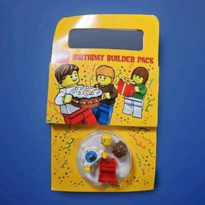 Lego Geburtstag Builder Pack Party Gastgeschenke, Happy Birthday Minifigur, Lizenzkarte - Bild 1 von 2