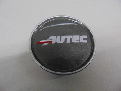 Original AUTEC Nabenkappen 3664 grau anthrazit glänzend Alufelgen 55 / 60 mm - Image 1 of 2