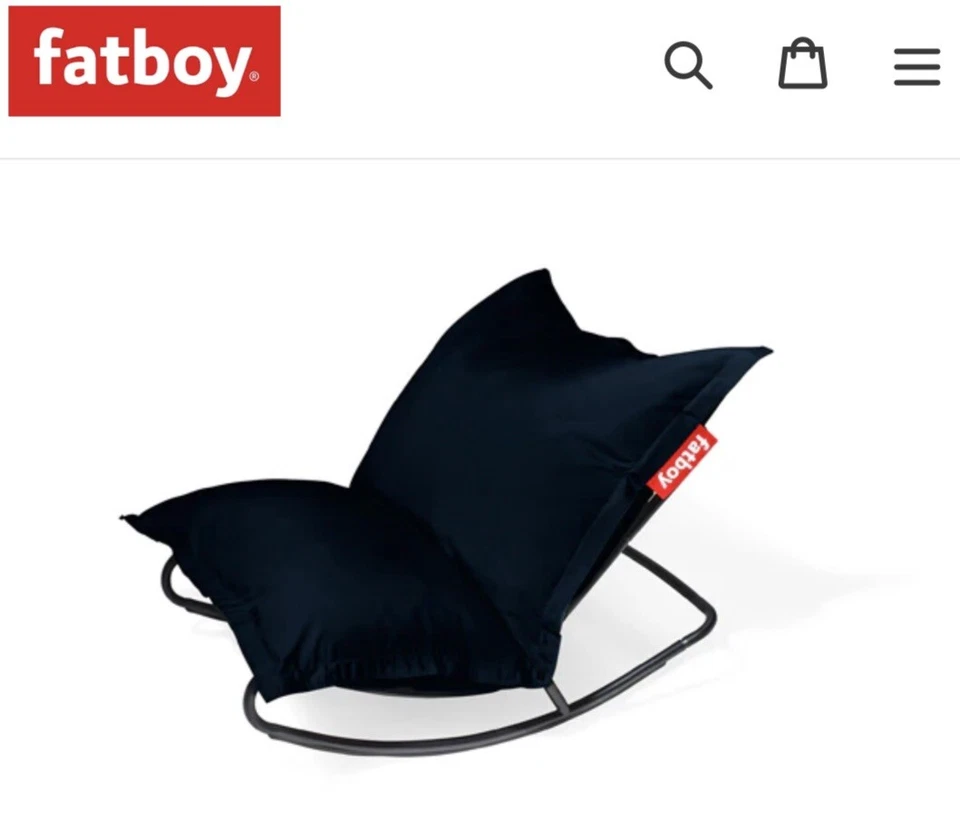 Bolsa de frijoles Fatboy original púrpura Foto 1 de 2