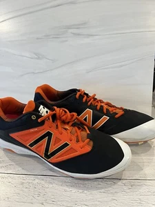 New Balance REV lite RC Orange Bosch White Cleats Baseball size 16EE Brand New - Picture 1 of 6