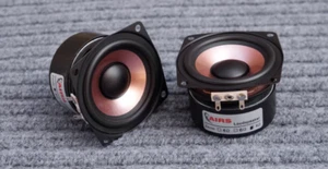 1pair 2.5" Inch Full Range Audio HiFi Speaker Stereo Woofer Loudspeake 4Ω/8Ω - Picture 1 of 10