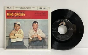 BING CROSBY , BING WITH A BEAT, DREAM A LITTLE EP 45 RPM RECORD NM COND' B2 - Picture 1 of 2