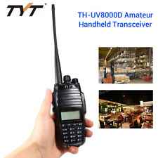 Tyt TH-UV8000D 10W Walkie-Talkie Transceiver 2-Way Vhf / Uhf Amateurfunk 3600mAh