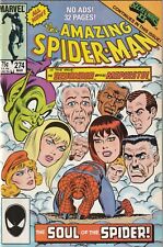 The Amazing Spider-Man # 274 VF/NM Marvel 1986 Secret Wars II Tie In [T6]