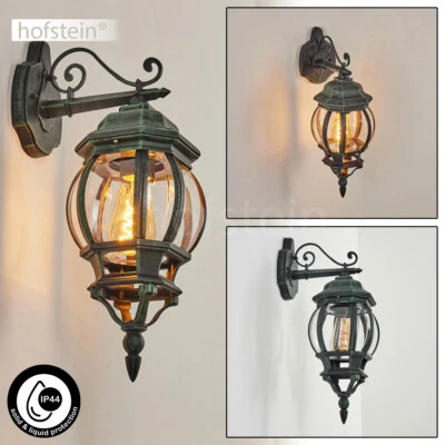Black/Green Outdoor Wall Lamp Light Patio House Door Driveway Lighting - Image 1 of 4
