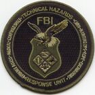 FBI TECHNICAL HAZARDS RESPONSE UNITÉ Washington DC PATCH DE POLICE vert tamisé