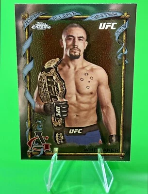 💥💥2024 Topps Chrome UFC The World's Champions #AAG-10 Robert Whittaker!💥💥 - Image 1 of 4