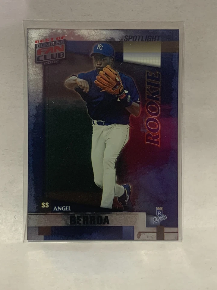 2001 Donruss Best of Fan Club Spotlight #d/100- Angel Berroa #207 - Image 1 of 1