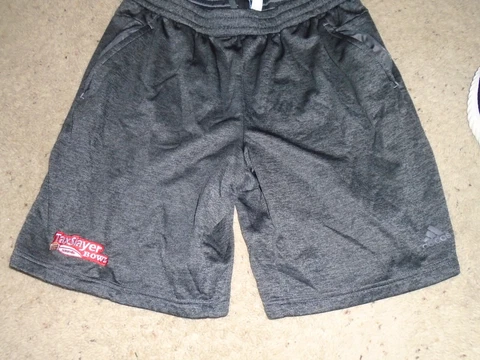 Louisville Cardinals Football team issued TaxSlayer practice shorts size LG Cover