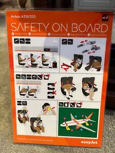 easyJet - Airbus A319/A320 - Safety Card (2014-v1)