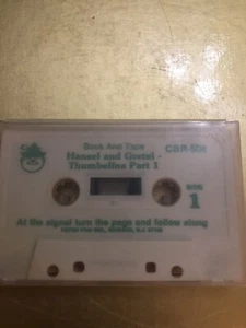 Hansel and Gretel “Thumbelina” Cassette Tape w/ Plastic Case - Picture 1 of 4