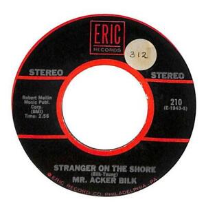 Mr. Acker Bilk Stranger On The Shore US 7" Vinyl Record Single 210 Eric 45 EX