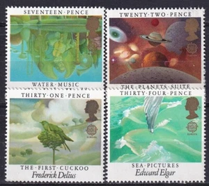 Gran Bretaña 1985 Yvert #1178/81 Europa CEPT Music MNH-VF - Imagen 1 de 1