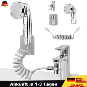 Ducha de Mano para Lavabo Grifo 3 Funciones con Manguera Cabezal de Ducha Set - Imagen 1 de 7