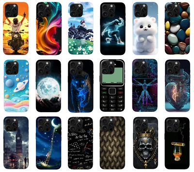 Custodia Cover Per IPHONE 12 PRO MAX Silicone TPU Morbida Fantasia disegno - Immagine 1 di 2