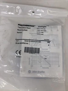 ALLEN BRADLEY PHOTOSWITCH SENDESTRAHLER EMPFÄNGER SENSOR 42JS-R9MPA2-A2 - NOS - Bild 1 von 2