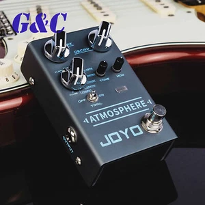 JOYO R-14 Atmosphere Reverb Guitar Effect Pedal Shimmer Church Plate Spring - Picture 1 of 7