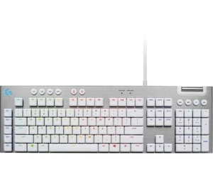 LOGITECH G815 Mechanical RGB Lightsync Gaming Keyboard GL Tactile- White - UK - Picture 1 of 6