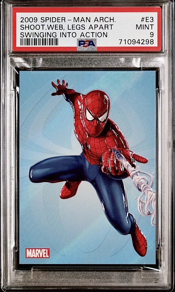 Spider-Man Archives 2009 oscilando en acción #E3 PSA 9 🔥raro🔥 Foto 1 de 2