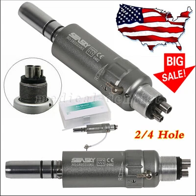 NSK Style Dental Slow Low Speed Handpiece Air Motor E-type 4 Holes Midwest USA