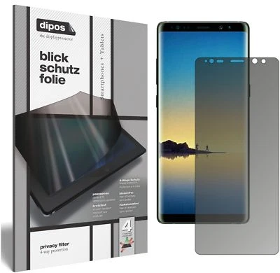 Screen Protector for Samsung Galaxy Note 8 Privacy Filter 4-Way Protection dipos - Image 1 of 4