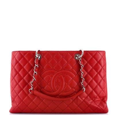 Bolso Chanel Grand Shopping Acolchado Caviar XL Foto 1 de 4