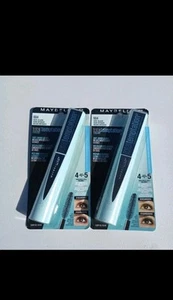 2 New Maybelline Total Temptation Waterproof Mascara, Very Black 604, 0.3 fl oz - Picture 1 of 4
