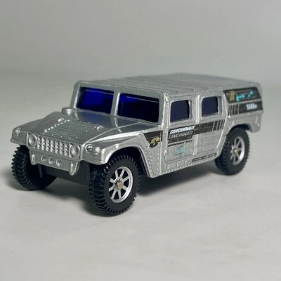 Maisto Commando Hum-V 1:64 литая модель диорамы Hummer H1 Tonka серебристая - Изображение 1 из 4