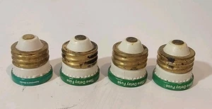 Lot Of (4) Tron Buss 30Amp Green Time-Delay Tron TL Plug Fuse - Picture 1 of 7