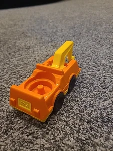 Vintage Fisherprice Chunky Little People Construction Vehicle - Picture 1 of 3
