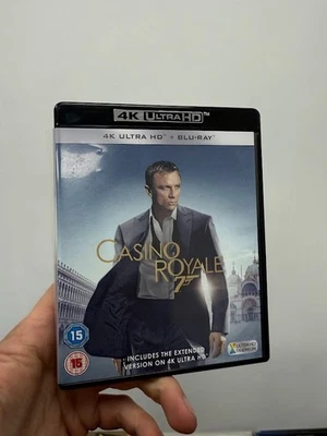 Casino Royale (4K UHD Blu-Ray) 007 - Damaged Case See Pics - Image 1 of 4