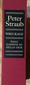 Peter Straub  Subterranean Press Two book setWreckage What Happens in Hello Jack - Picture 1 of 13
